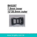 metal buckle for shoes (#BK5257/7.5mm inner)